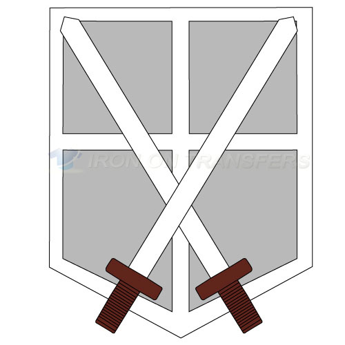 Attack on titan Iron-on Stickers (Heat Transfers)NO.502